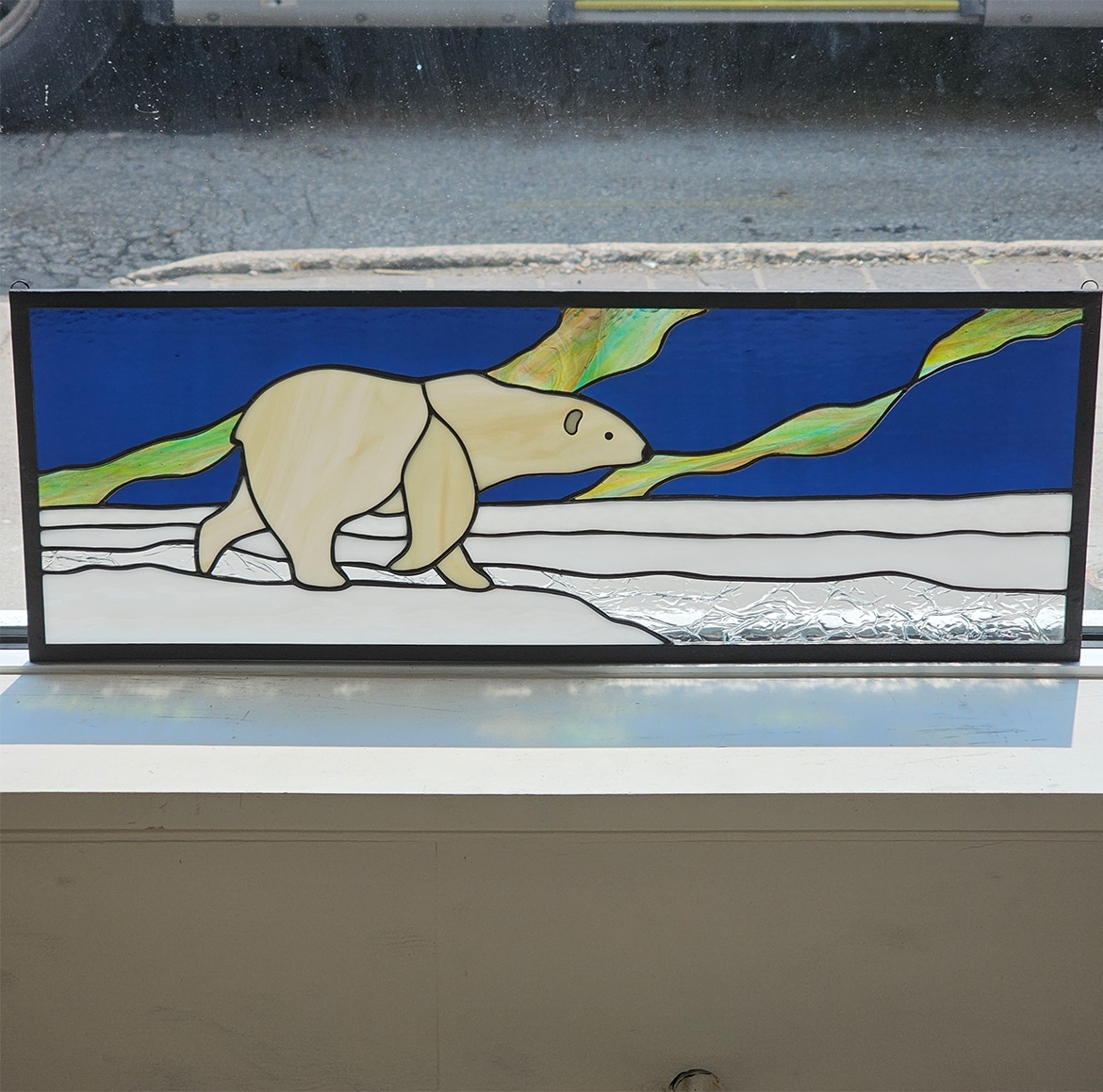 Featured image for “Polar Bear with Northern Lights”