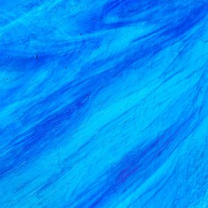 PW707LLM Lt. Blue with Streaks of Dark Blue Mystic