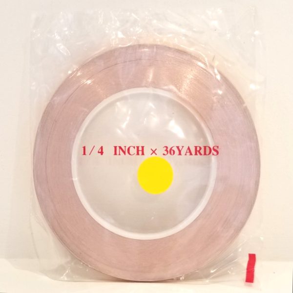 Value Brand 1/4" Copper Back Copper Foil