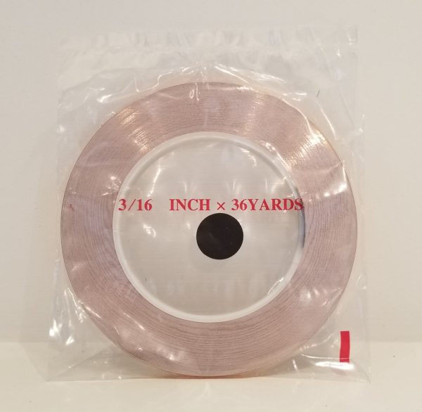 Value Brand 3/16" Black Backed Copper Foil