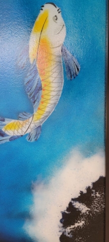 Koi Fish Room Divider (3)
