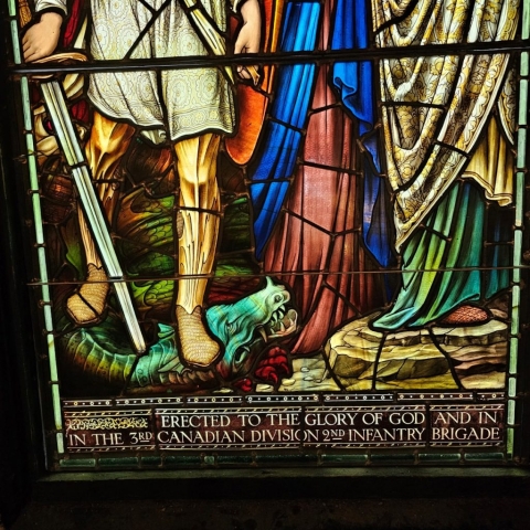 Restoration of Morris and Co. The Crucifixion All Saints Anglican Church Winnipeg (12)