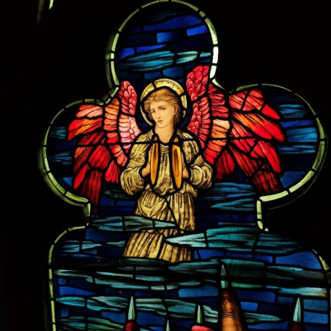 Restoration of Morris and Co. The Crucifixion All Saints Anglican Church Winnipeg (14)