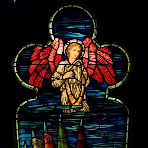 Restoration of Morris and Co. The Crucifixion All Saints Anglican Church Winnipeg (16)