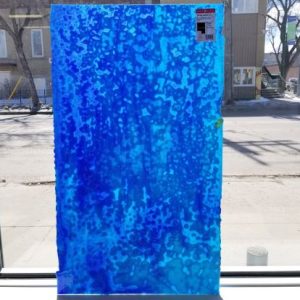 Bullseye Light Blue, Cobalt Blue, Ring Mottle 006264-0000