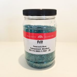 Peacock Blue Transparent Medium Frit 001176-0002-F-P001