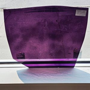 Fremont Hand Blown F 132 Purple Flashed