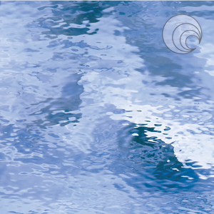 Pale Blue Waterglass Fusible 96 OGT 130.8W-F
