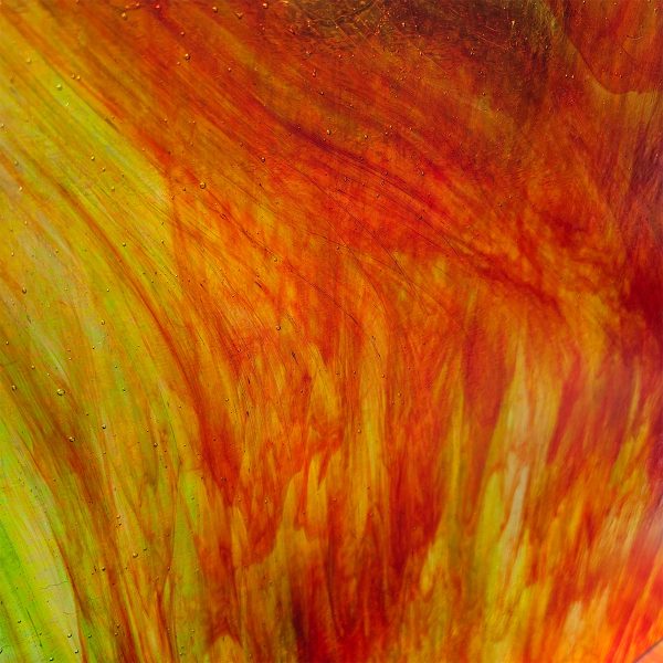 Orange,Red,Clear Streaky Iridescent PW25LLIR