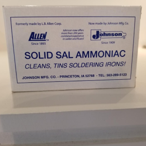 Sal Ammoniac Tinning Block