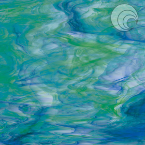 Blue, Green and White Translucent OGT623.7S-F