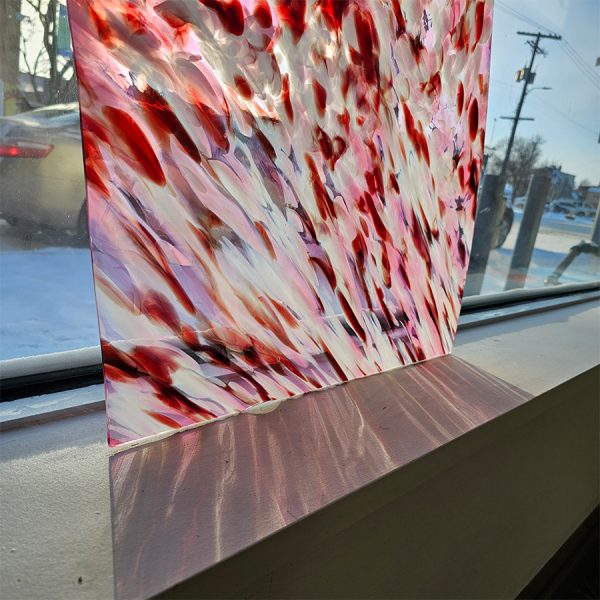 Fremont Hand Blown P1 256 Pink Red and White SF (2)