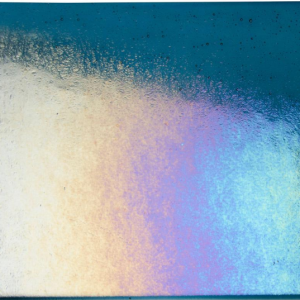 Aquamarine Blue Transparent Rainbow Iridescent BU 001108-0031-F