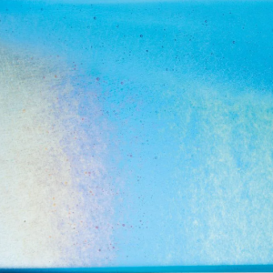 Turquoise Blue Transparent Rainbow Iridescent BU 001116-0031-F