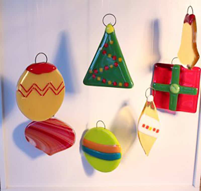 Featured image for “Fused Glass Holiday Ornaments.”