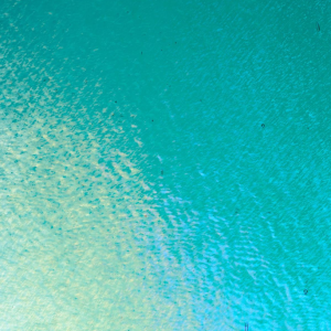 Peacock Blue Transparent Rainbow Iridescent Fusible 90 BU 001176-0031-F