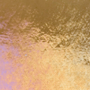 Tan Transparent Rainbow Iridescent Fusible 90 BU 001419-0031-F