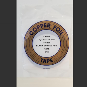 Edco 7/32 Black Backed Copper Foil Tape
