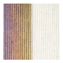 Featured image for “CLEAR NARROW REEDED FUSIBLE THIN RAINBOW IRIDESCENT 001101-0054”