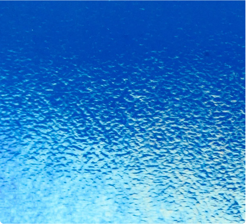Featured image for “Caribbean Blue Transparent Rainbow Iridescent BU 001164-31-F”