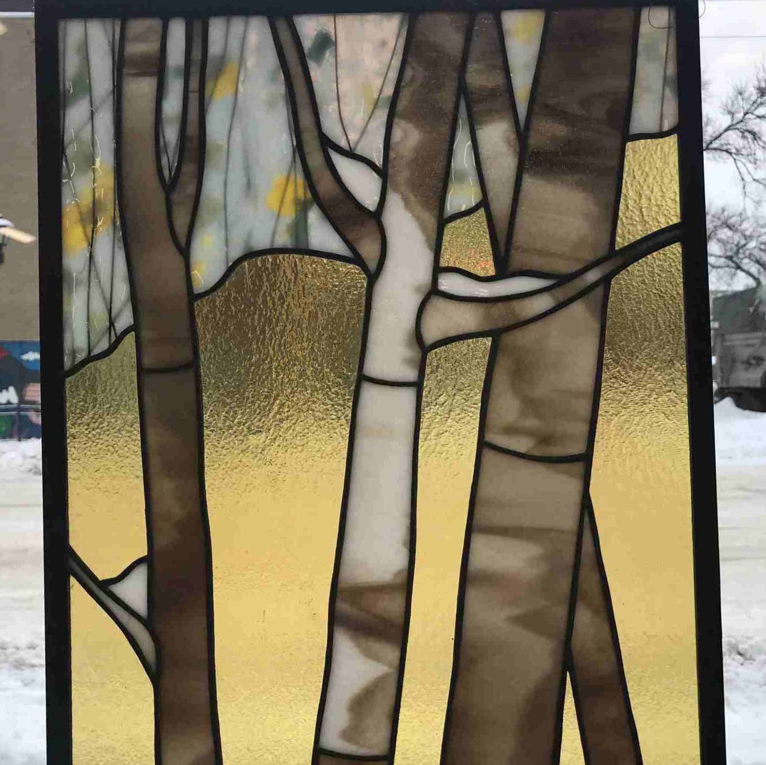 "Birch At Dusk" - Image 2