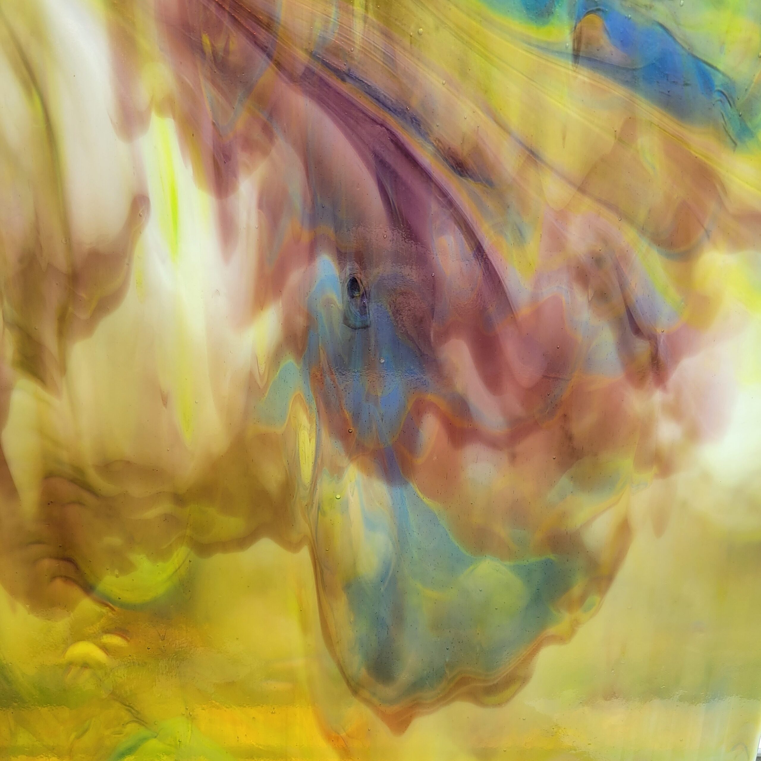 Featured image for “KOG246 green, blue, amber, white and purple streaky”