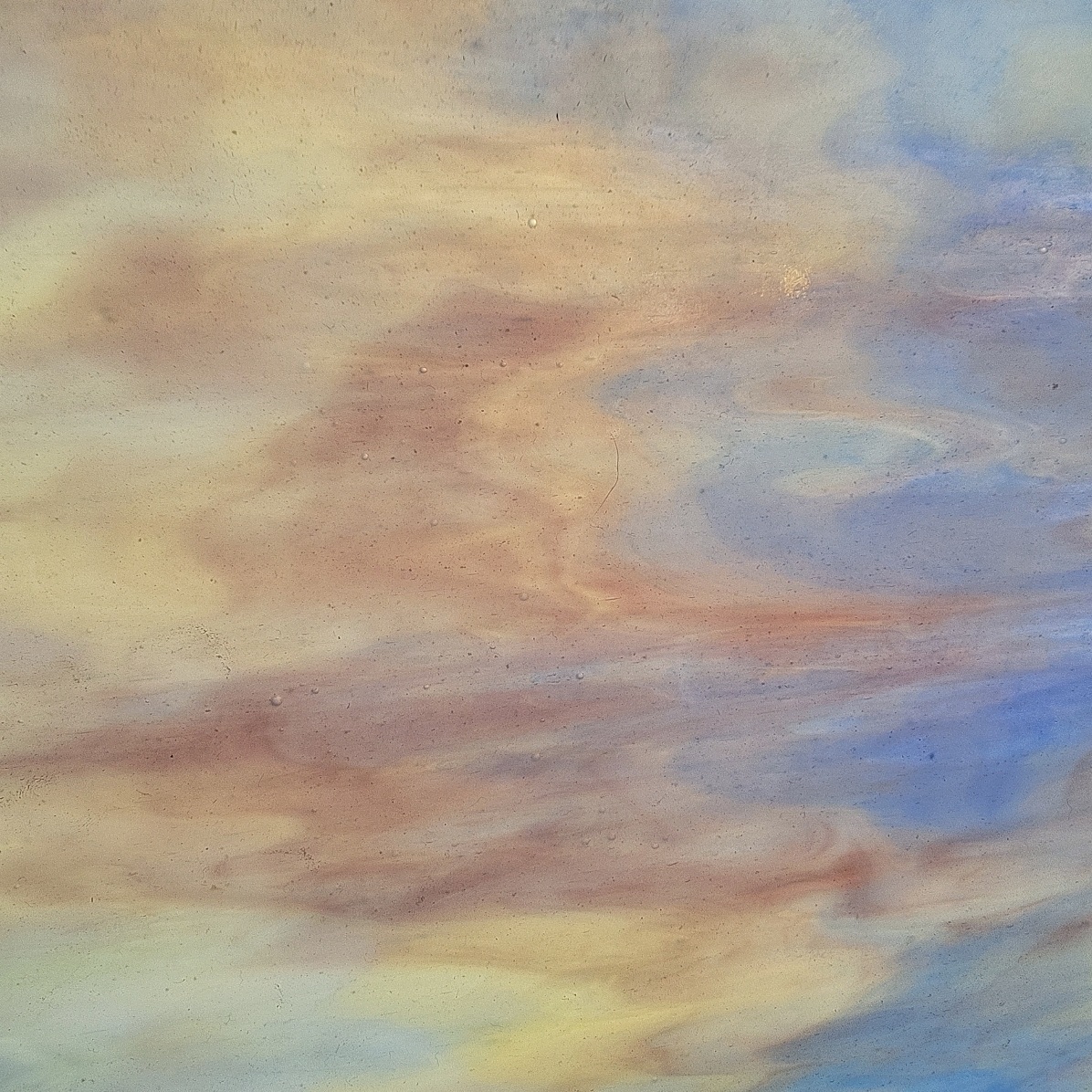 Featured image for “Ivory, Purple and Blue Streaky”