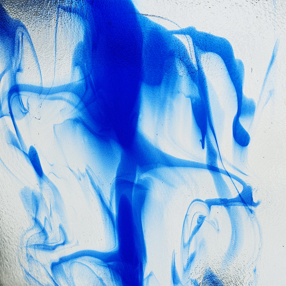 Featured image for “Bullseye Special Production Deep Royal Blue and Clear Infusion 20830A-0030-90”