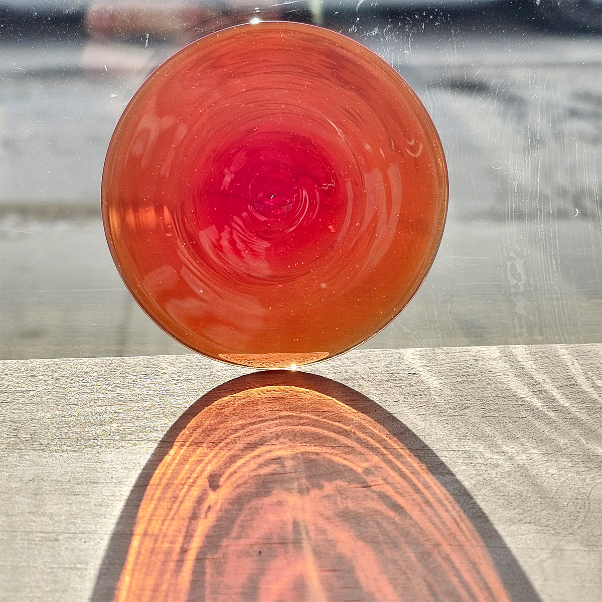 Featured image for “Burnt Orange 3.5-4″ Rondel”