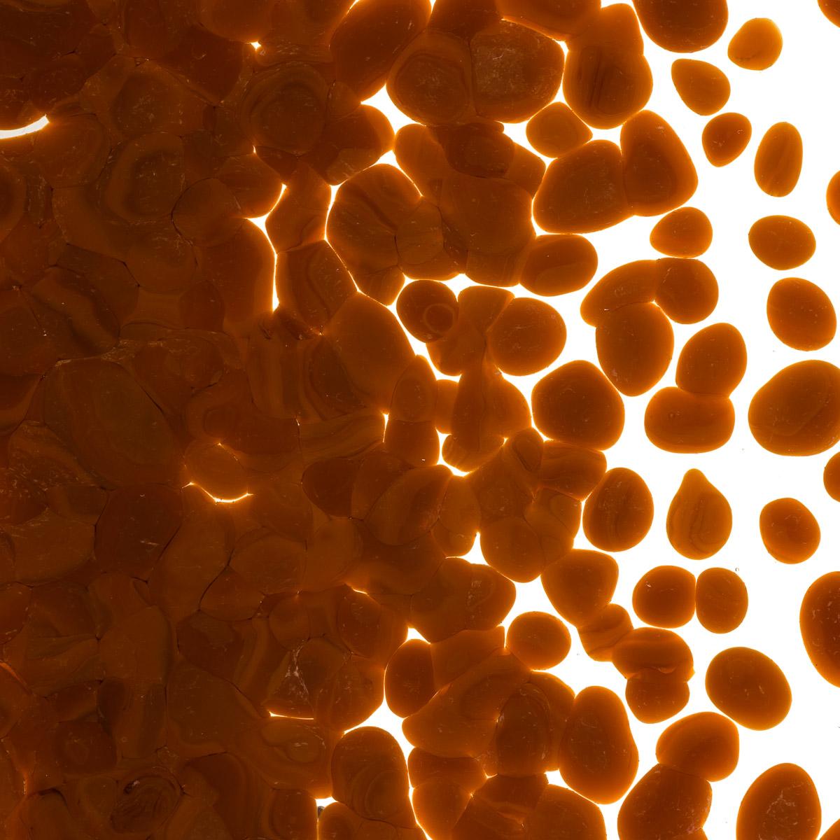 Featured image for “Cinnabar Opalescent, Coarse Frit 000309-0003-F_01”