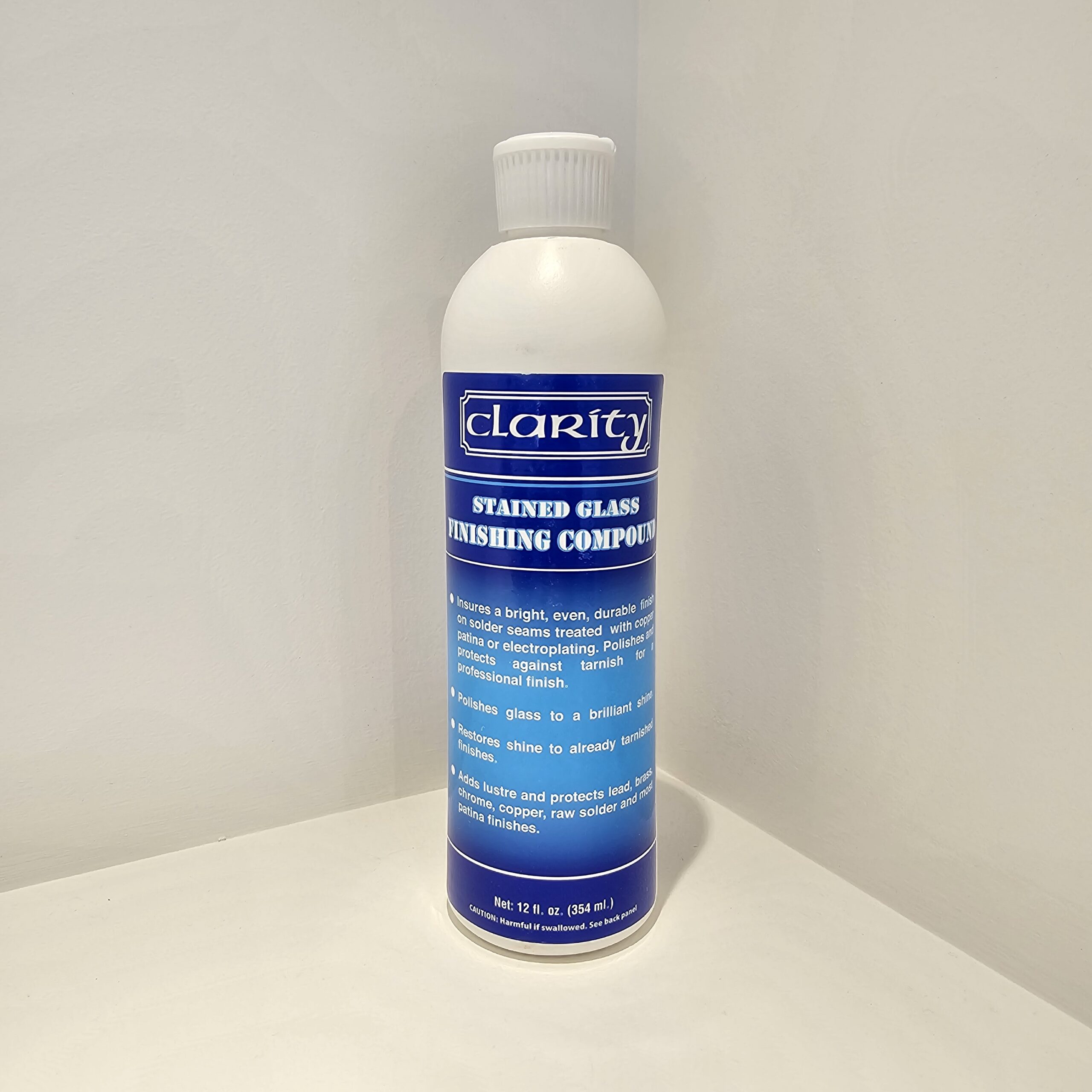 Featured image for “Clarity Stained Glass Finishing Compound”
