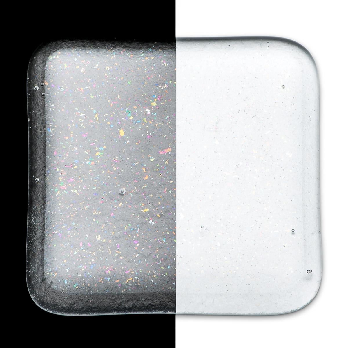 Featured image for “Clear Transparent, Iridescent, Rainbow, Fine Frit 001101-RN01-F_01”