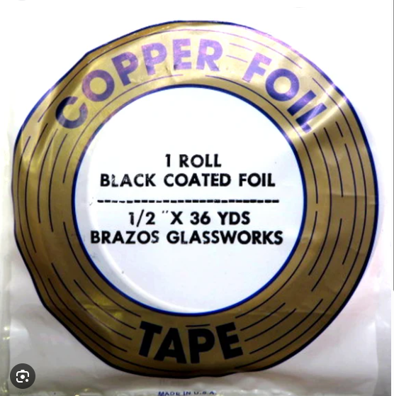 Featured image for “Edco 1/2″ Black Backed Copper Foil”