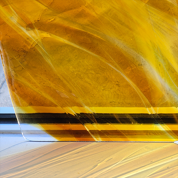 Featured image for “Fremont Hand Blown S2 355 Golden Swirl”