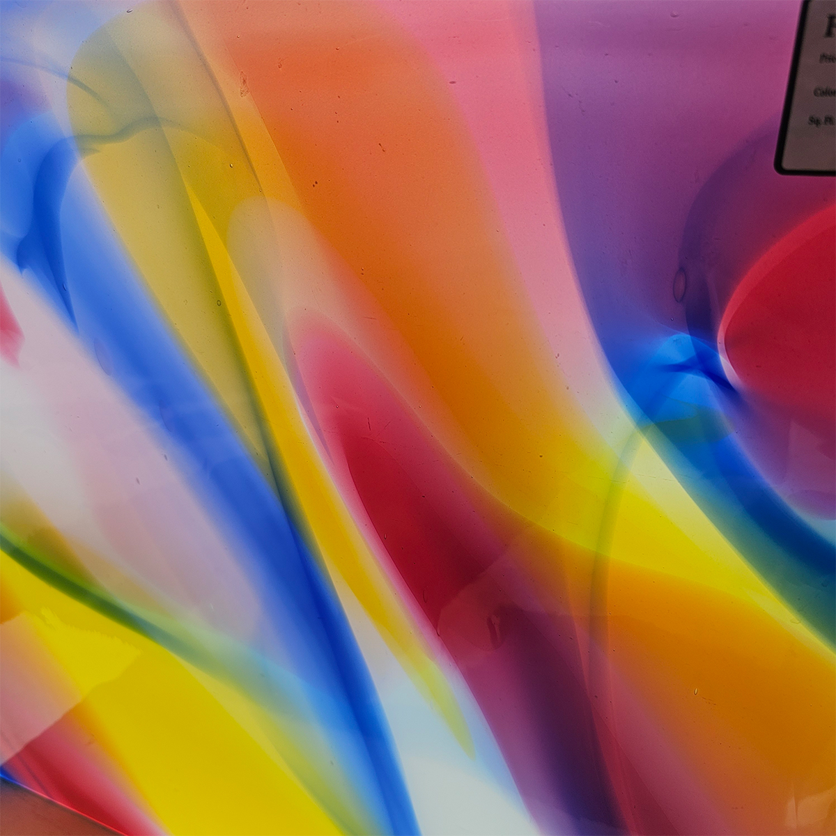 Fremont P2 Sp 48/253 pink/blue/yellow opal swirl - Image 2