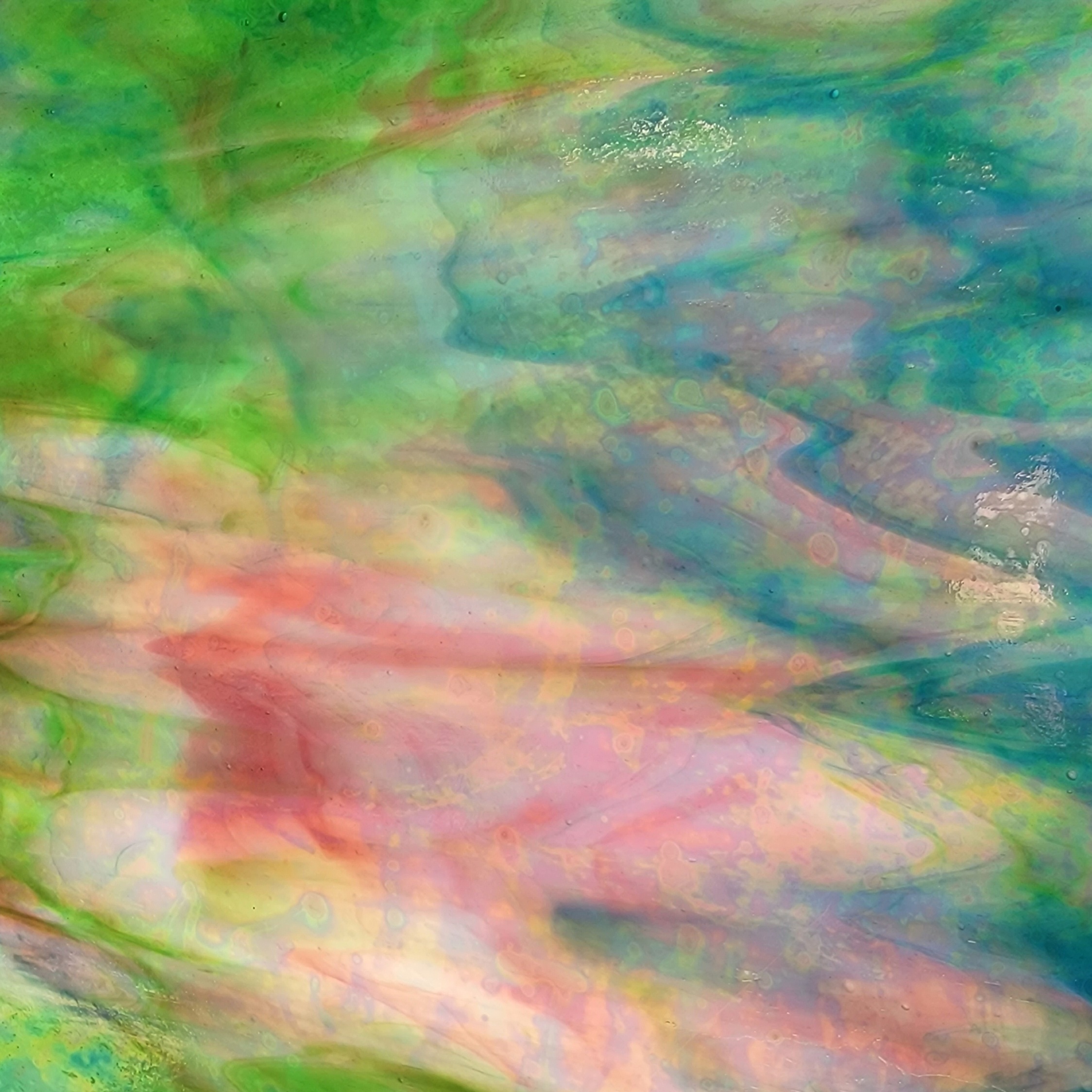 Featured image for “Green, Blue, White and Pink Iridescent KOG-12PIR”