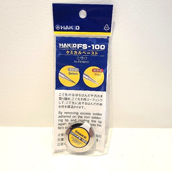 Featured image for “Hakko FS-100 Tip Cleaning Paste”
