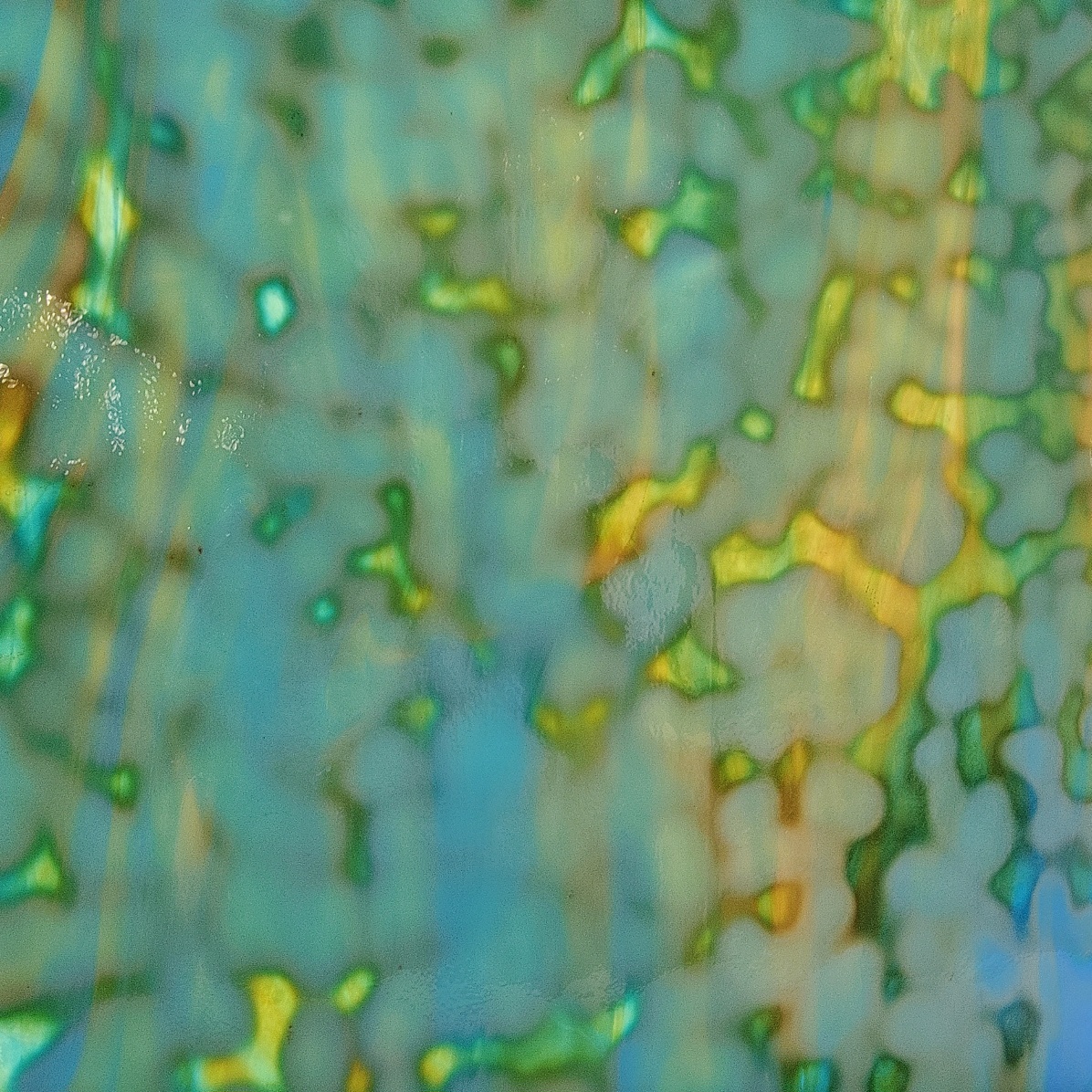Oceana Copper Blue and Silver Yellow Ring Mottle - Image 4