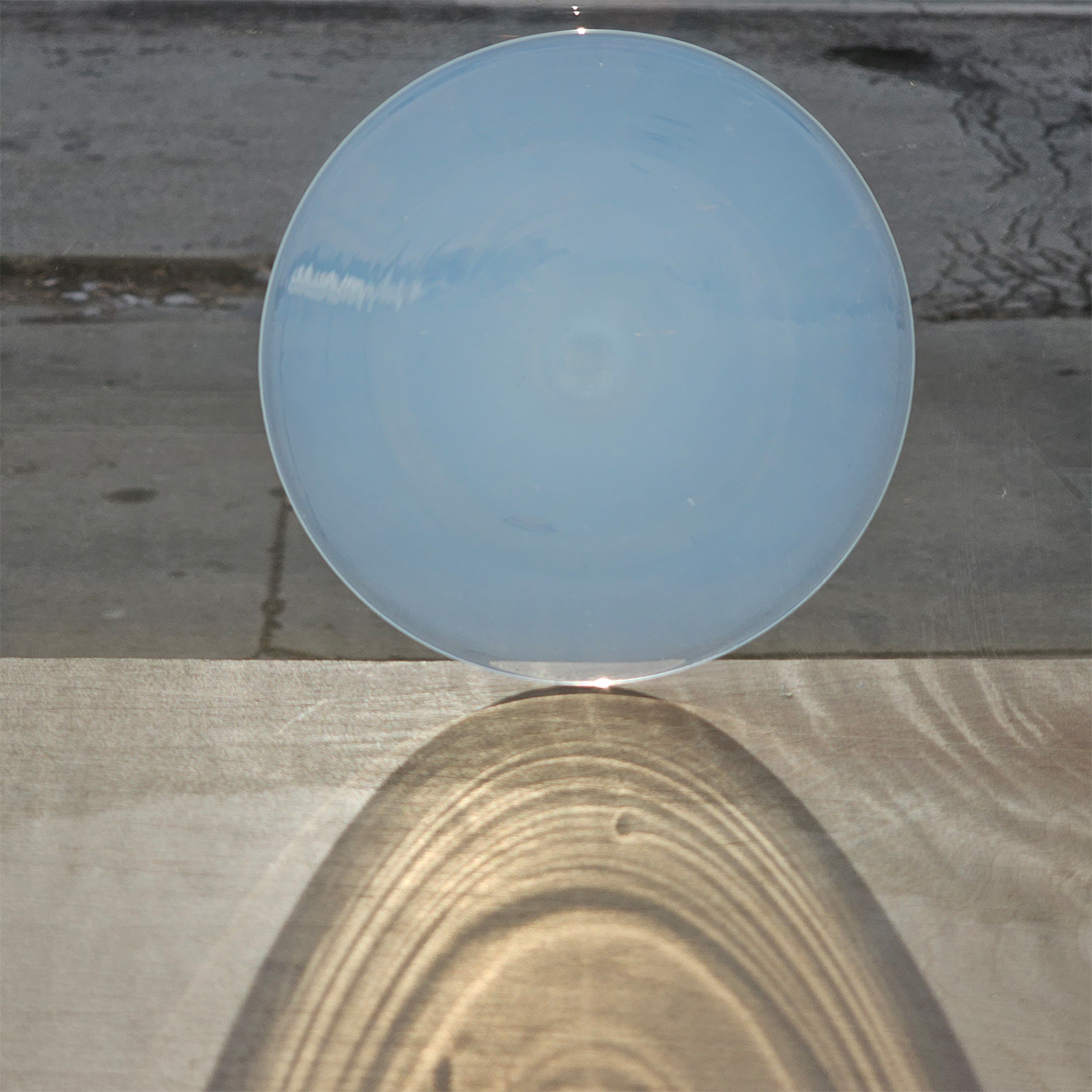 Featured image for “Opaline White 5″ Rondel”