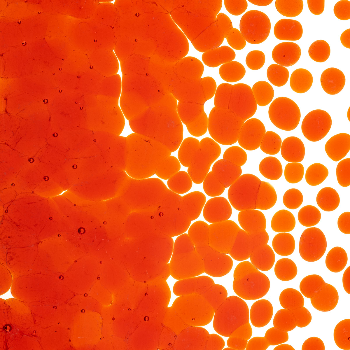 Featured image for “Orange Transparent, Coarse Frit 001125-0003-F_01”