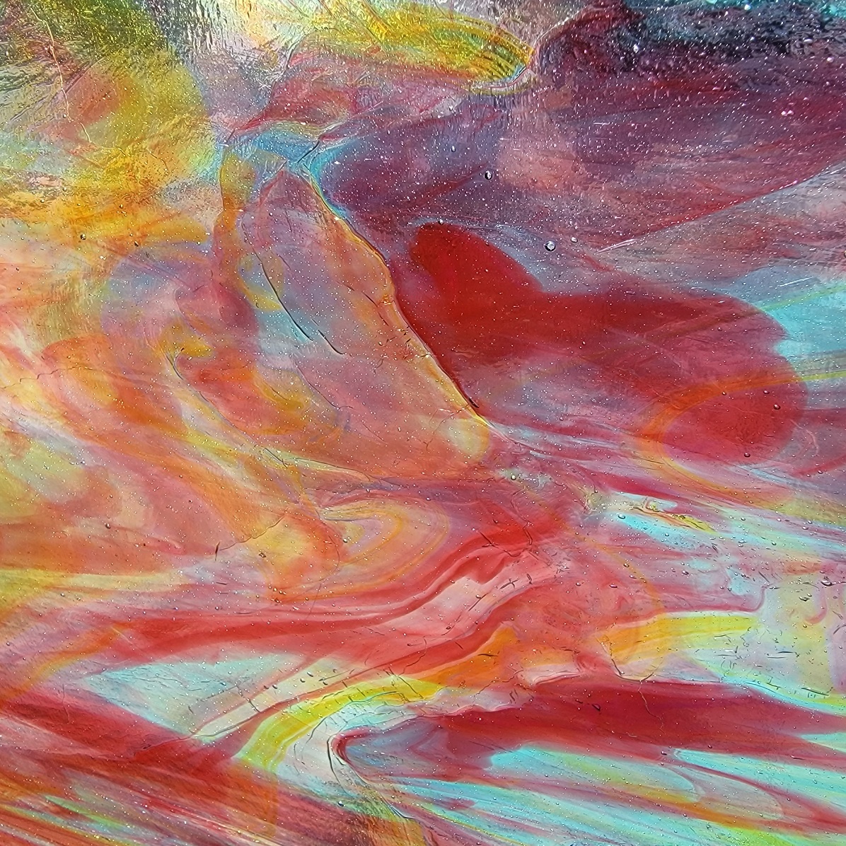 Featured image for “Pink, Gold and Blue Streaky PW 35LL”