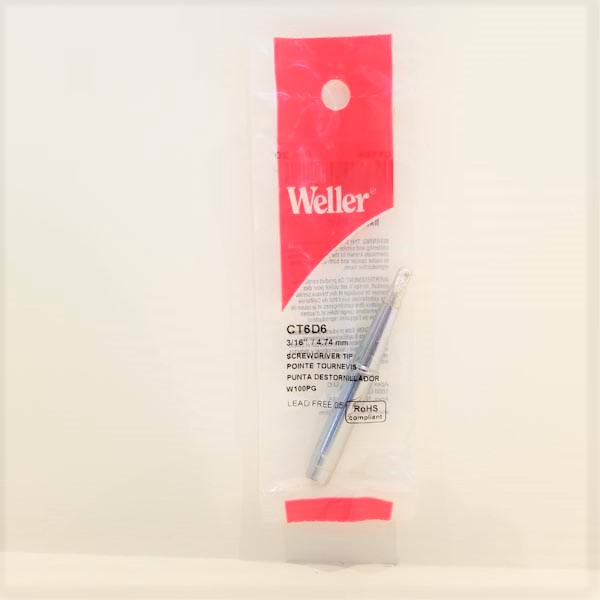 Featured image for “Weller 3/16″ 600 Degree Replacement Tip”