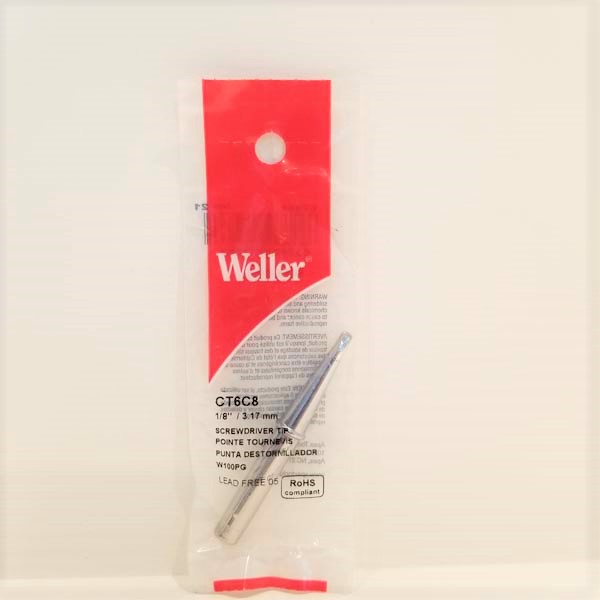 Featured image for “Weller 1/8″ 800 Degree Replacement Tip”