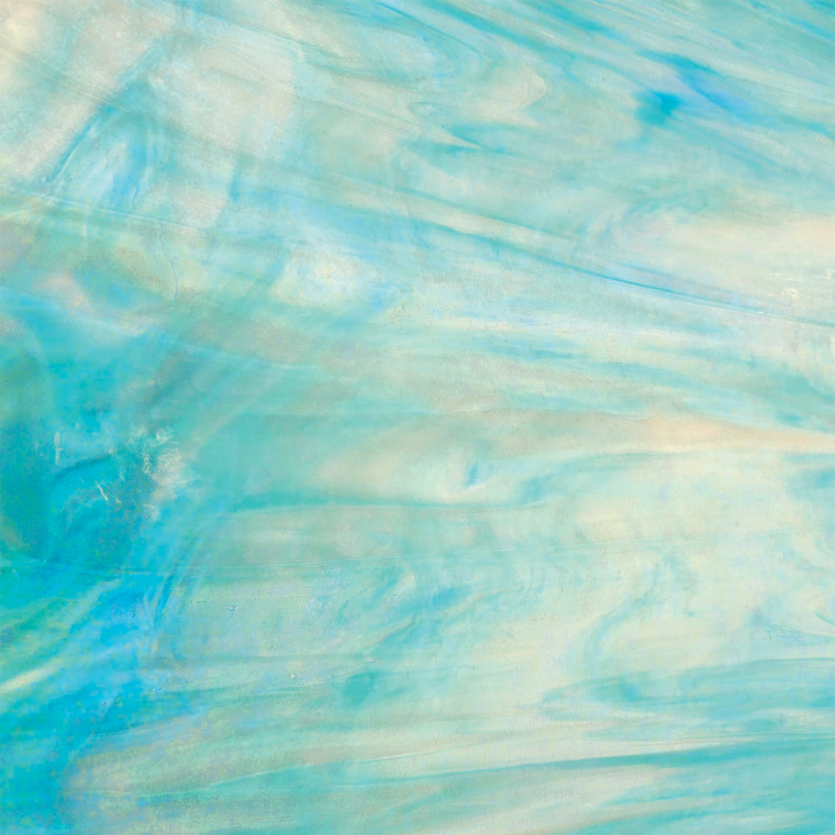 Featured image for “Wissmach Turquoise and White Streaky Iridescent PW87IR”
