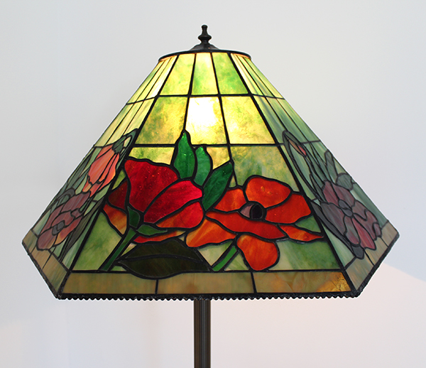 Featured image for “Arts And Crafts Style – Poppy Lampshade”