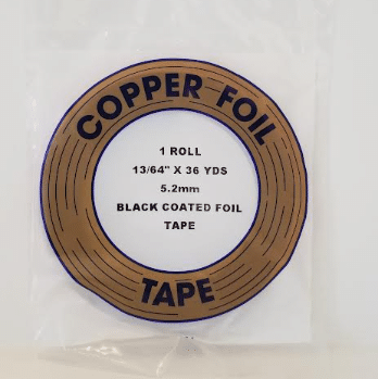 Featured image for “Edco 13/64 black backed copper foil”