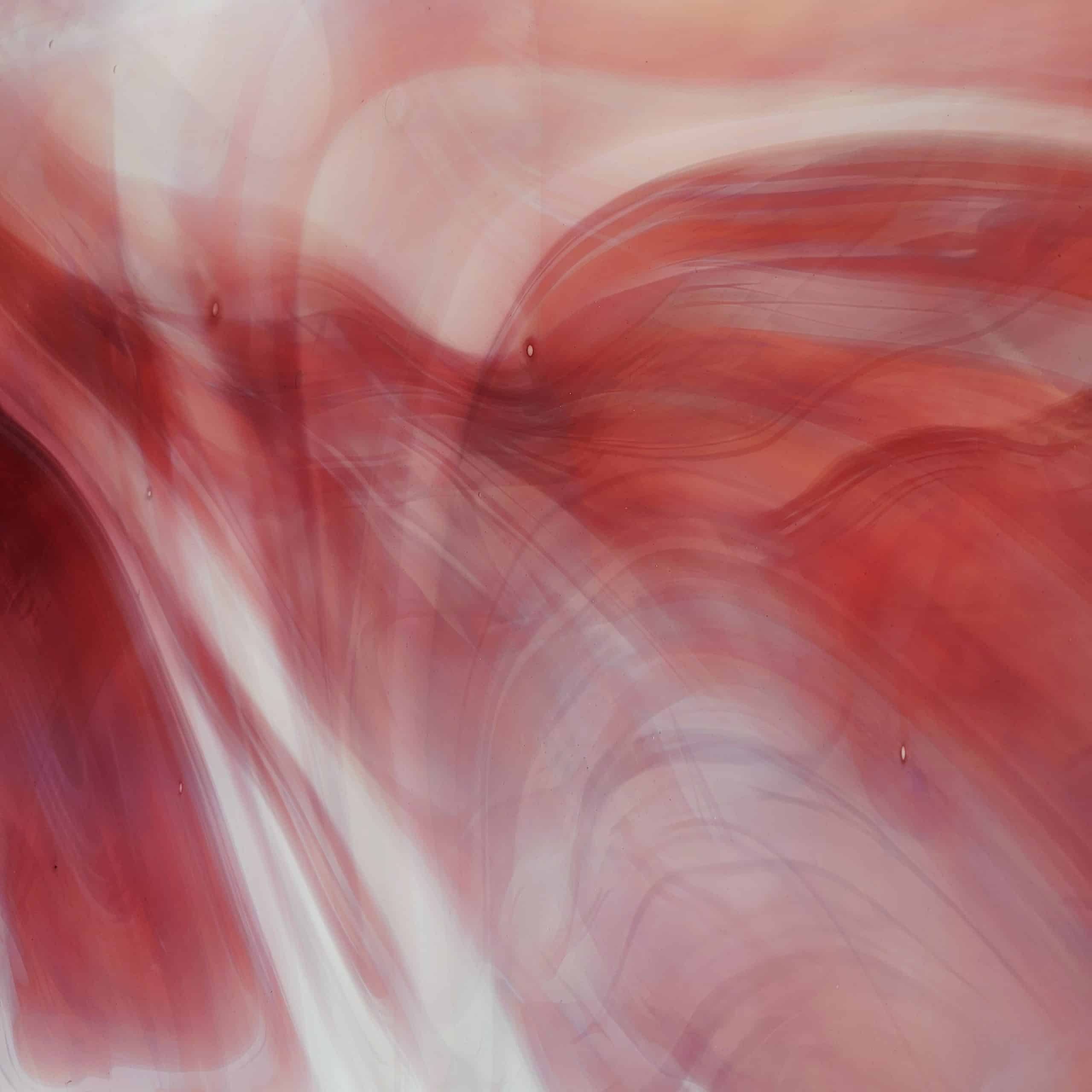 Featured image for “Fremont Hand Blown Pink and White Swirl 48/311 S2”